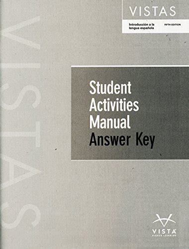 Vistas Answer Key Reader