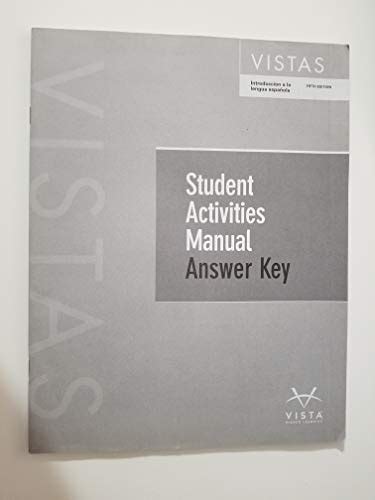 Vistas Answer Key Free Doc