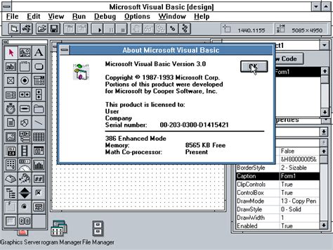 Visual Basic 3.0 for Windows Reader