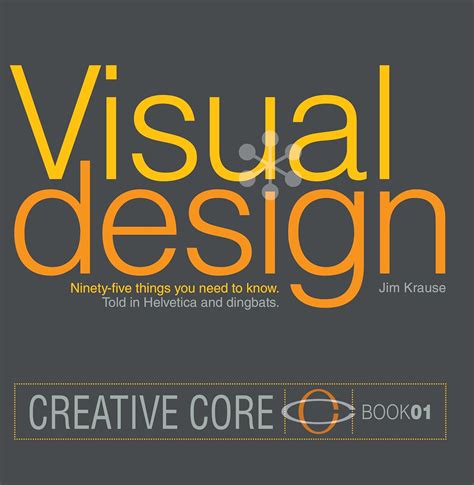 Visual Design Ninety-five things you need to know Told in Helvetica and Dingbats Creative Core Kindle Editon