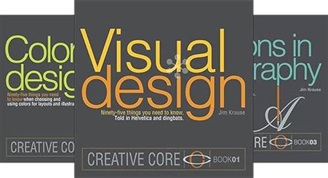 Visual Design Ninety-five things you need to know Told in Helvetica and Dingbats Creative Core PDF