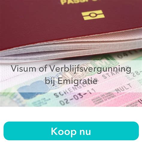 Visum en verblijfsvergunning: