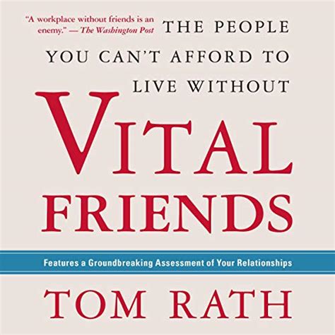 Vital Friends The People You Can t Afford to Live Without Reader