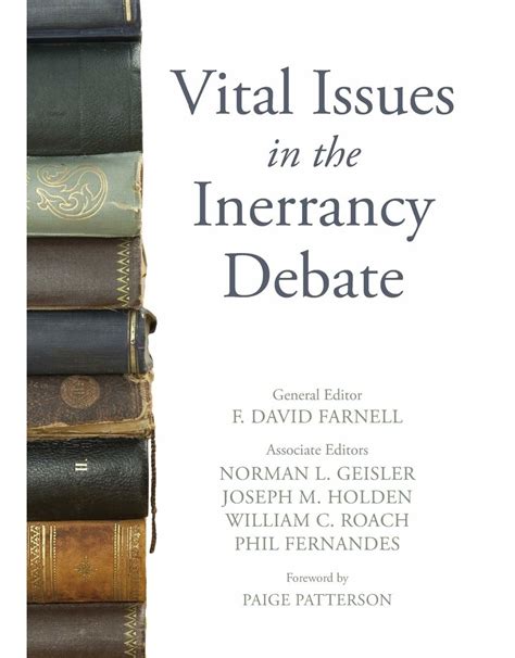 Vital Issues in the Inerrancy Debate Reader