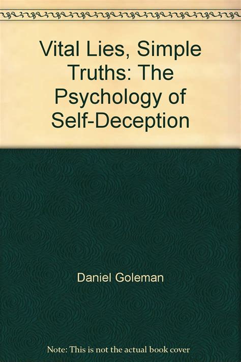 Vital Lies Simple Truths The Psychology of Self-Deception Kindle Editon