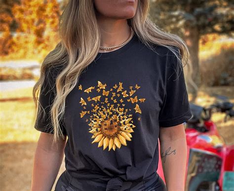 Vivid Sunflower T-Shirts: A Burst of Sunshine for Your Wardrobe