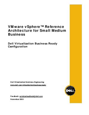 Vmware And Dell Solutions For Small To Medium Businesses Epub