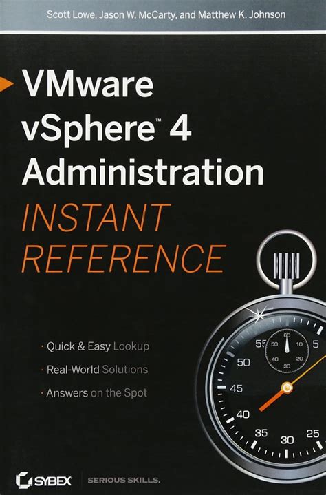 Vmware Vsphere 4 Administration Instant Reference Reader