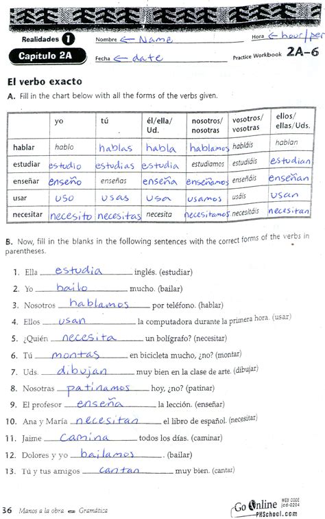 Vocabulario 1 Capitulo 7 Answers Epub