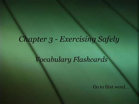 Vocabulary Activity Exercising Your Potential Answers PDF