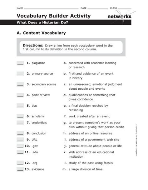 Vocabulary Builder China Answers PDF