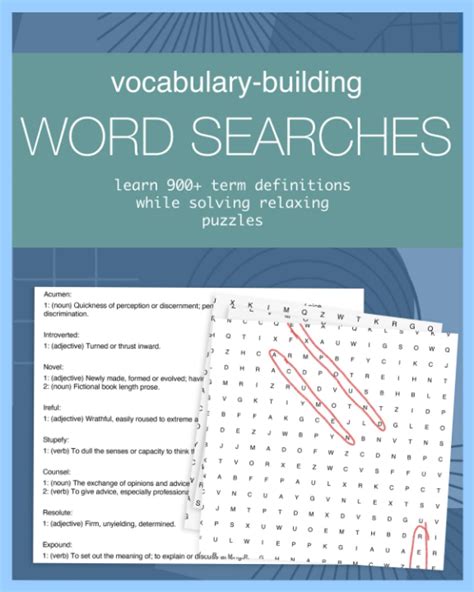 Vocabulary Building Word Search Answer Key Doc