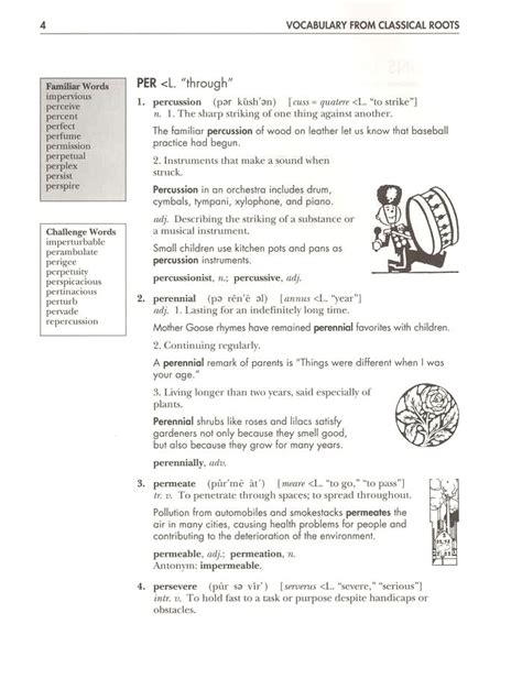 Vocabulary From Classical Roots B Answer Key Online Free PDF