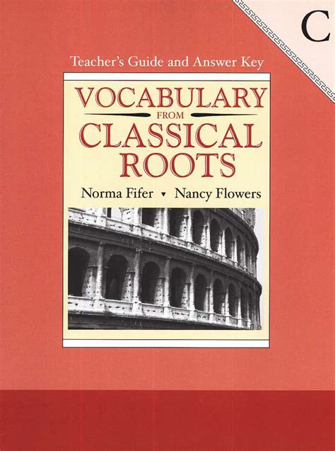 Vocabulary From Classical Roots C Answer Key Free PDF