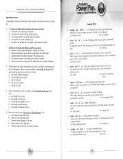 Vocabulary Power Plus 1 Answers Key PDF