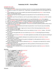 Vocabulary Power Plus 3 Answers Exercise 1 Lesson 2 PDF