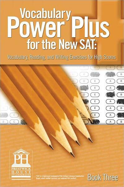 Vocabulary Power Plus New Sat 3 Answer Key Kindle Editon