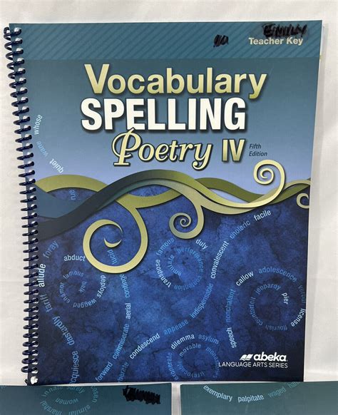 Vocabulary Spelling Poetry Iv Answer For Students Epub