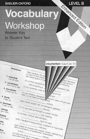 Vocabulary Workshop Answer Key Online Reader