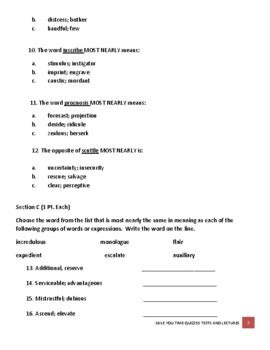 Vocabulary Workshop Level D Unit 9 Answers Epub