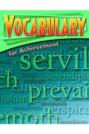 Vocabulary for achievement fifth course answers Ebook Reader