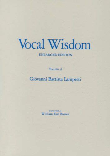 Vocal Wisdom Kindle Editon