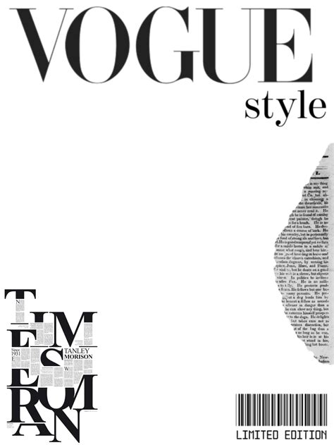Vogue Magazine Template