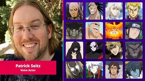 Voice Actor Patrick Seitz: 13 Roles That Prove His Versatility