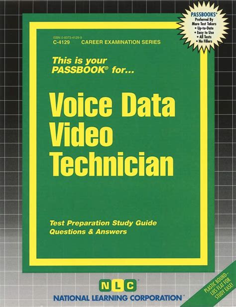 Voice Data Video TechnicianPassbooks Kindle Editon