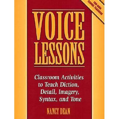 Voice Lessons Nancy Dean Activities Answers Ebook Kindle Editon