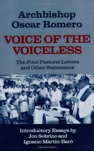 Voice of the Voiceless The Four Pastoral Letters and Other Statements English and Spanish Edition Reader