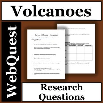 Volcano Webquest Answers National Geographic Kindle Editon