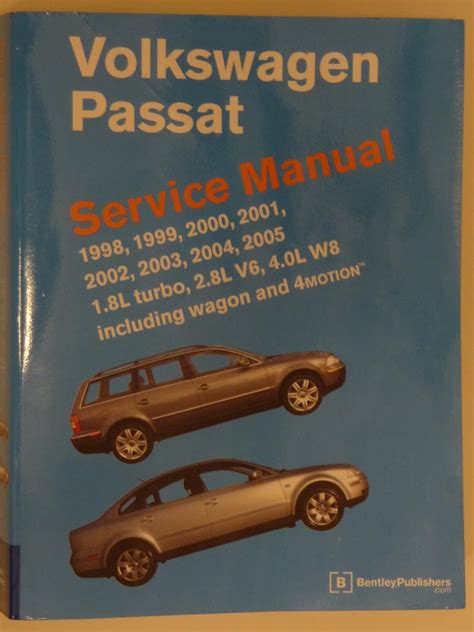 Volkswagen Passat Service Manual: 1998, 1999, 2000 Ebook Kindle Editon