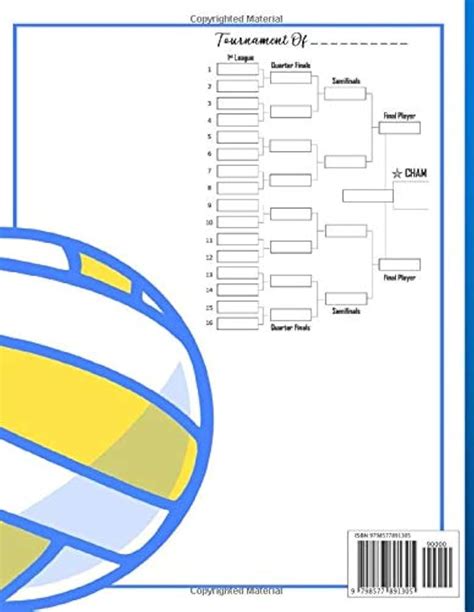 Volleyball Bracket Template
