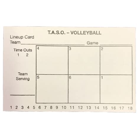 Volleyball officials lineup cards Ebook Kindle Editon