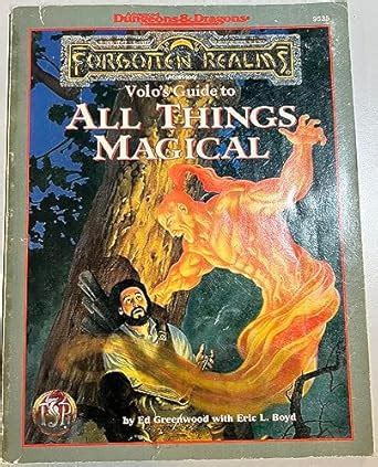 Volo s Guide to All Things Magical Advanced Dungeons and Dragons Forgotten Realms PDF