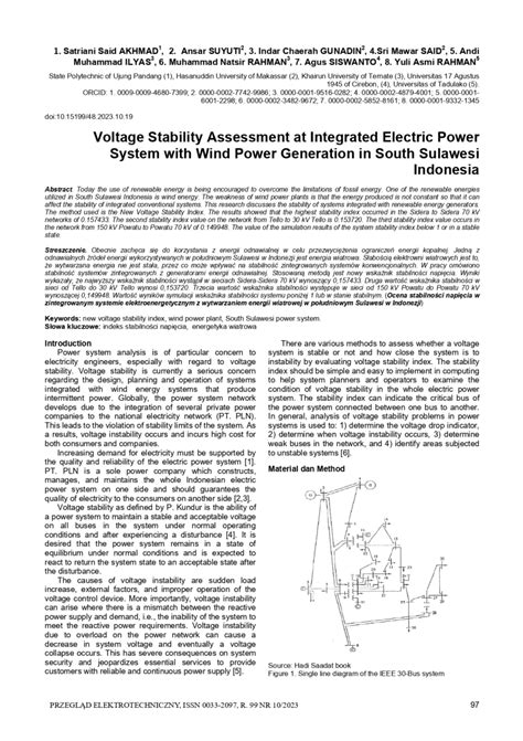 Voltage Stability of Electric Power Systems 2nd Printing Doc