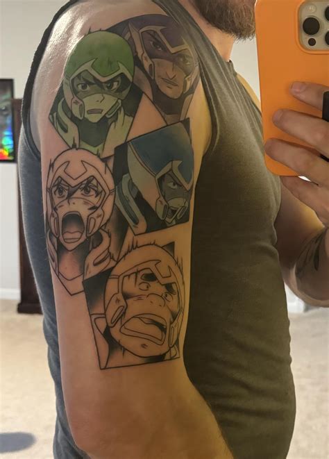 Voltron Tattoo: A Symbol of Courage, Unity, and Transformation