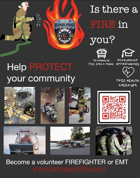 Volunteer with your local fire department.