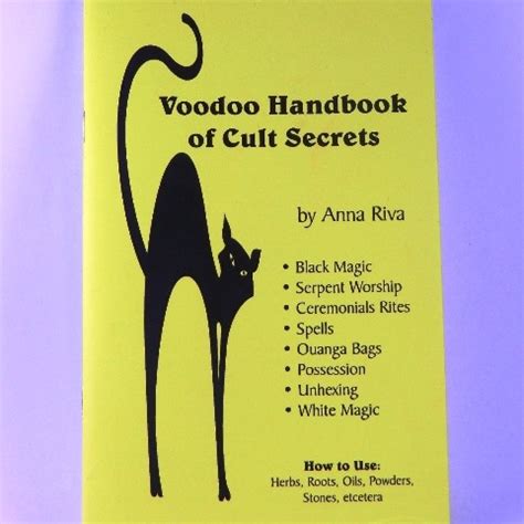 Voodoo Handbook of Cult Secrets Ebook Kindle Editon