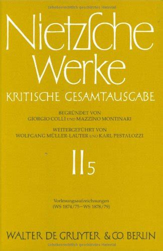 Vorlesungsaufzeichnungen Ws 1874 75 Ws 1878 79 German Edition Kindle Editon