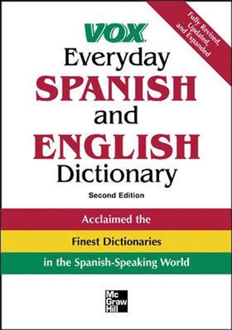 Vox Everyday Spanish and English Dictionary Reader