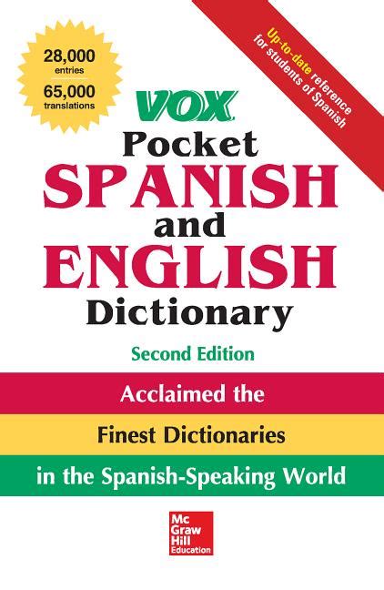 Vox Pocket Spanish-English Dictionary Kindle Editon