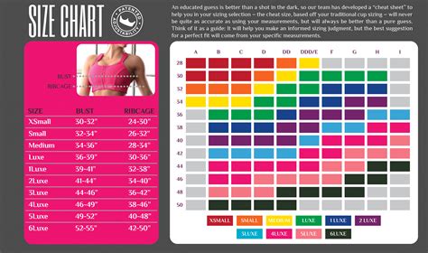 Vs Pink Sports Bra Size Chart