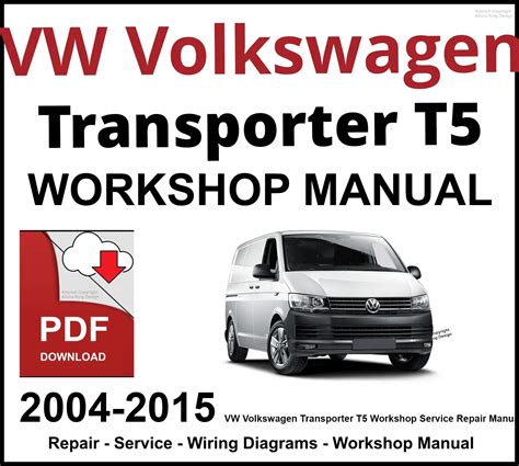 Vw Transporter T5 Workshop Manual Download Ebook Kindle Editon