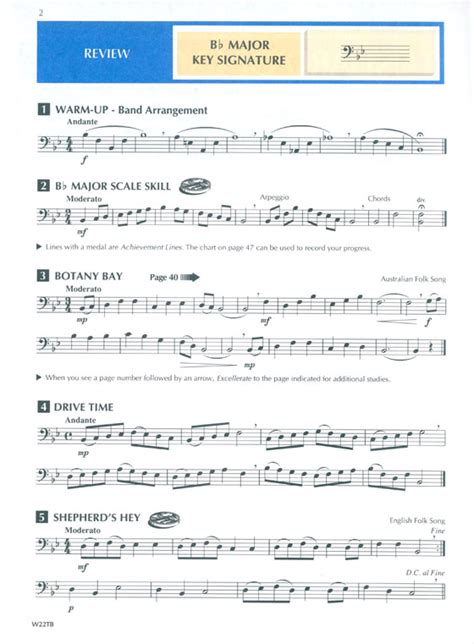 W22TB Standard of Excellence Book 2 Trombone