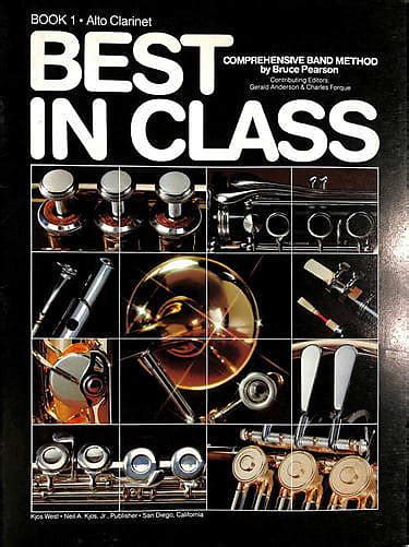 W3CLE Best in Class Book 1 Eb Alto Clarinet