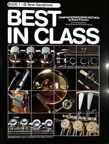 W3XB Best in Class Book 1 Tenor Saxophone