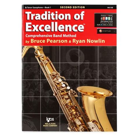 W40XB Excellence in Chamber Music Book 1 Bb Tenor Saxophone