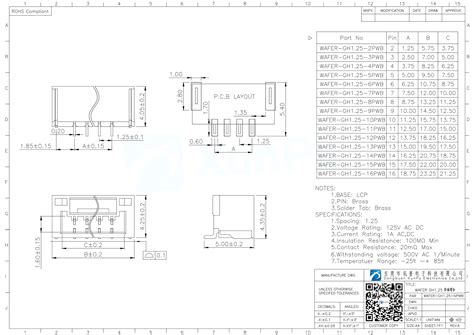 WAFER-GH1.25-2PWB